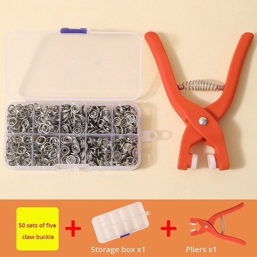 100 heavy duty snap fasteners - 100,