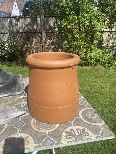 Chimney pot cowl terracotta - pot,