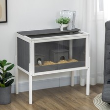 PawHut Wooden Hamster Cage for