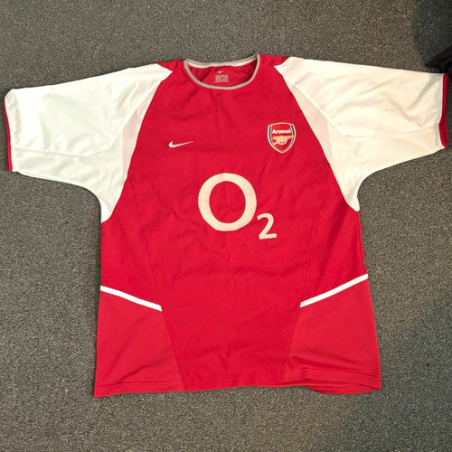 Arsenal nike home shirt - o2,