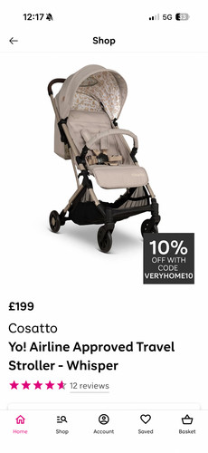 Cosatto stroller whisper - stroller,
