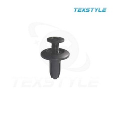 15x Clips For Nissan, Honda Accord Integra 6mm Black Plastic Retainer Trim Clip