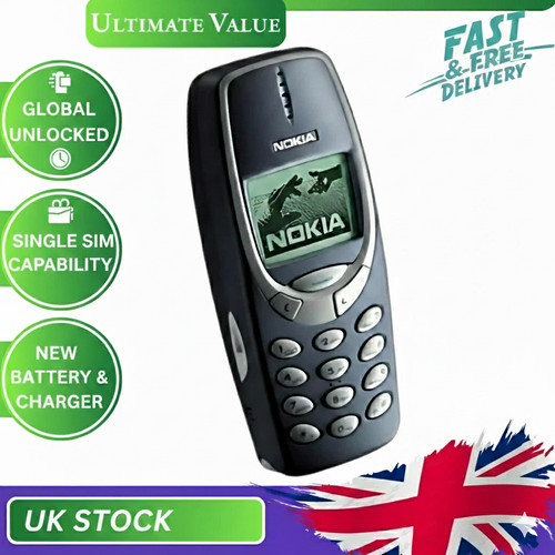 Nokia 3310 classic - 2g, unlocked