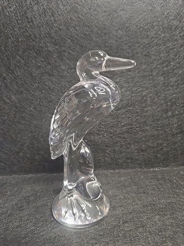 Duncan glass crystal heron - duncan,