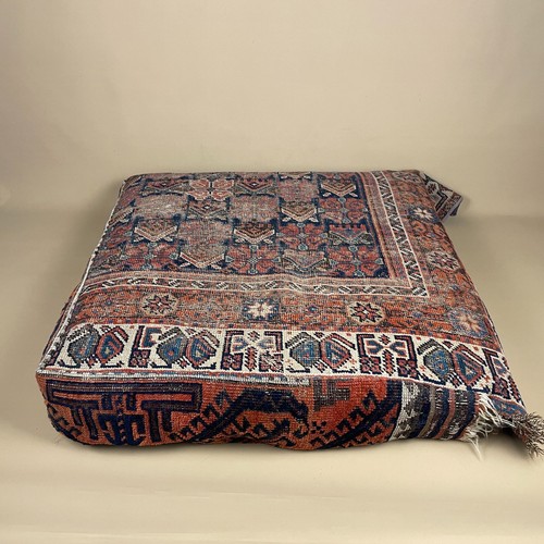 Vintage carpet floor cushion - floor,