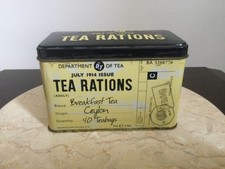 Department Of Tea - New English Teas - Tea Rations - Tin - Empty