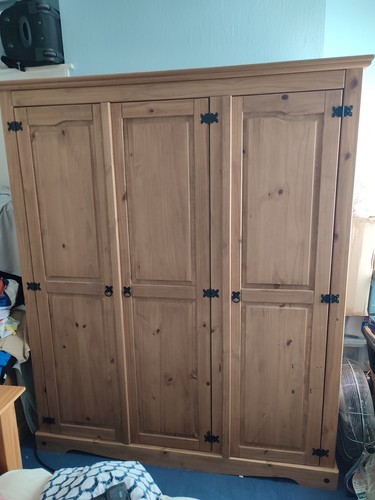 Corona door wardrobe solid - corona, 3-door