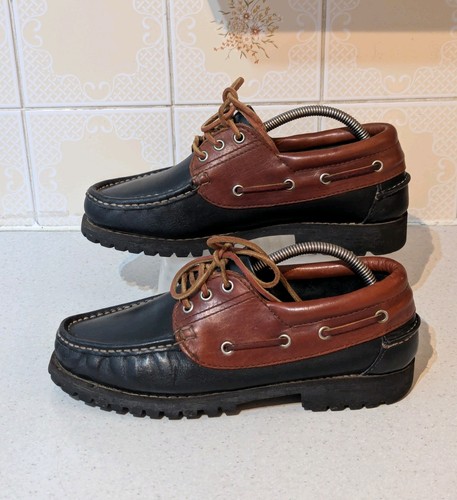 Docksides mens navy brown - mens, uk