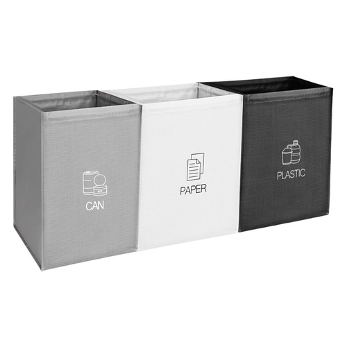 Reusable recycling bins 3packs - reusable,