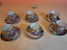 6 x Vintage Japanese Satsuma