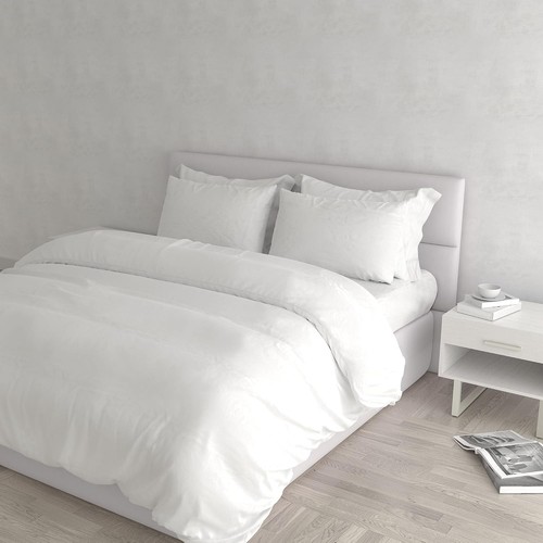 Italian bed linen natural - bed,