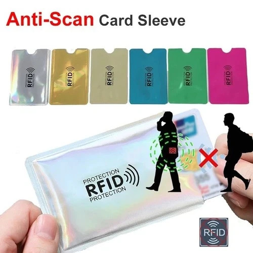 10x rfid bank - rfid, sleeve