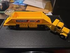 Vintage 1980 Hot Wheels Steering Rigs GMC Truck & GRAIN TRAILER United Loose VGC