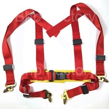 Track Day 4 Point Harness RED