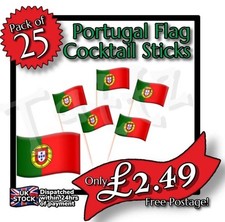 25x Portugal Flag Cocktail