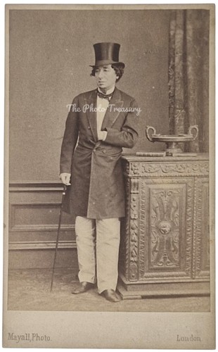Cdv benjamin disraeli british - disraeli,