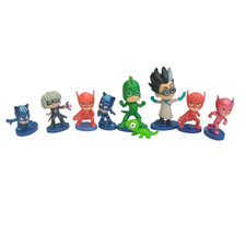 PJ Masks Figures Bundle Luna Girl  Romeo Gekko Owlette Catboy Toys