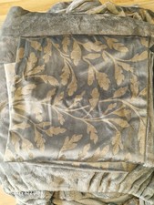 Cozee Home Foil Leaf Velvet and Velvetsoft  Double 4 Pc  Duvet Set  BNWOT