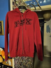 Medium Fox Racing Red Zip Up