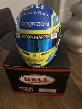 Fernando Alonso Aston Martin 2023 Bell 1/2 scale F1 Helmet