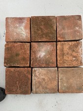 Reclaimed Quarry Tiles. 7 1/4” X 7 1/4” (180mm X 180mm) 850 Of