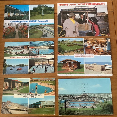 Vintage postcards holiday - vintage,