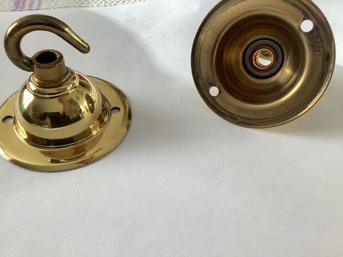 Brass hook ceiling - brass,