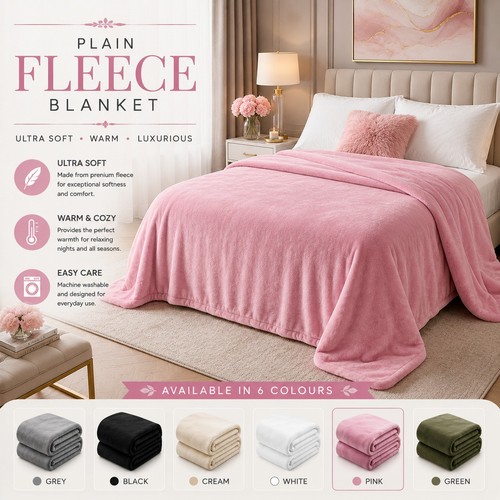 Large fleece blanket sofa - blanket, bed
