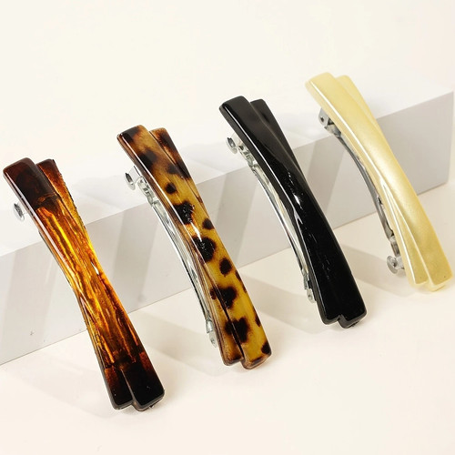 4pcs french barrette hair - 4pcs,
