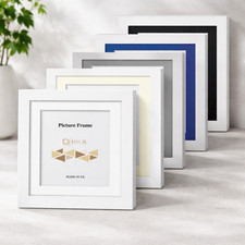 White Square Photo Frame