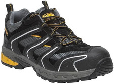 DeWalt Cutter Black & grey Safety trainers, Size 7