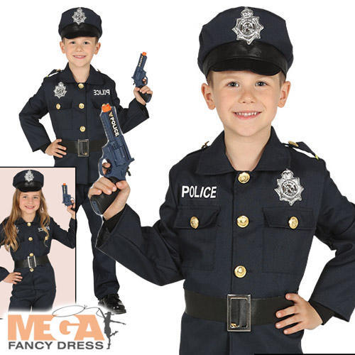 Policeman kids fancy dress - policeman,