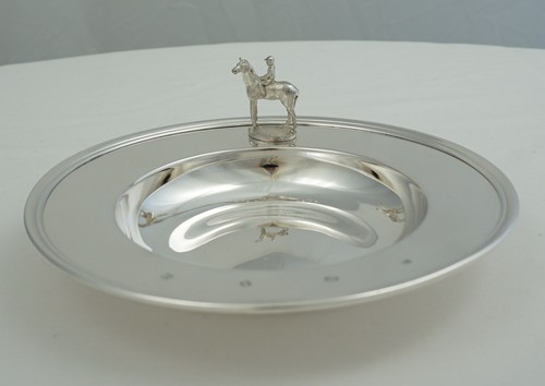 Sterling alms dish - 5,