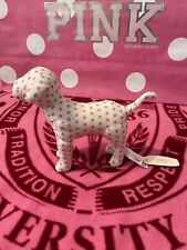 NWT Victoria's Secret Pink Dog White & Pink Polka dots 2004