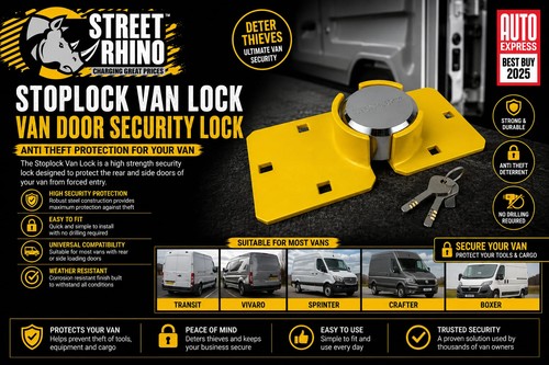 Stoplock van lock door - van,
