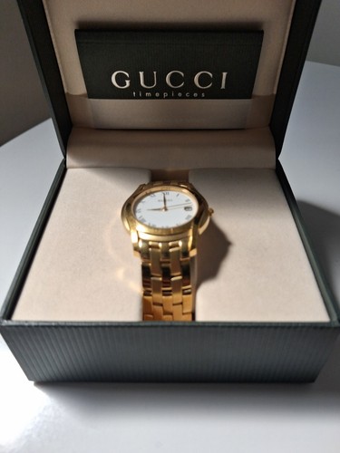 Gucci gold 5400m watch quartz - gold,