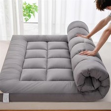 10cm Mattress Topper Grey