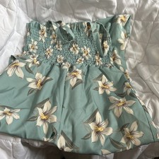 Girls long leg pants suit size 130  cm used 