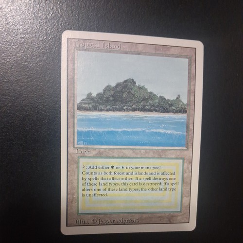 Mtg tropical island - mtg,