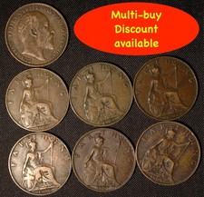 Farthing 1902 - 1910 Edward