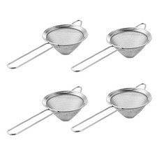  4 Pcs Conical Stainless Steel