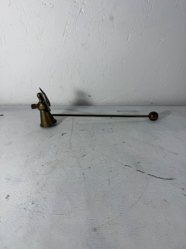 Vintage brass angel candle - vintage,