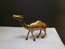 Vintage Brass Camel Animal Figurine Ornament