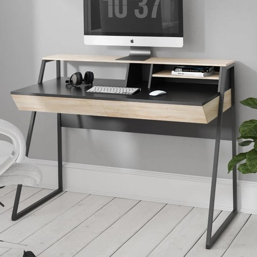 Salcome desk black and - desk, in