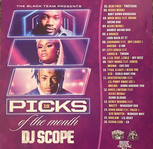 Scoop picks the month - dj, of