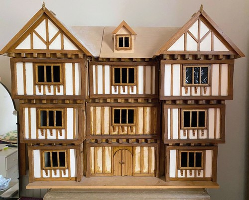 Large handbuilt tudor dolls - handbuilt,