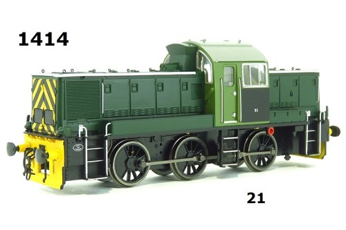 Heljan 1414 class 21 - 14, no.21