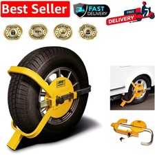 Alloy Steel Wheel Clamp for Trailers & Caravans – Quick Installation Security