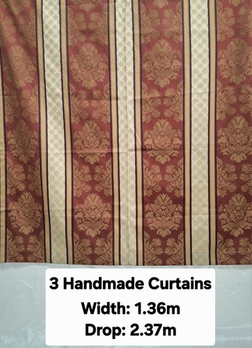 Damask jacquard curtains - x,