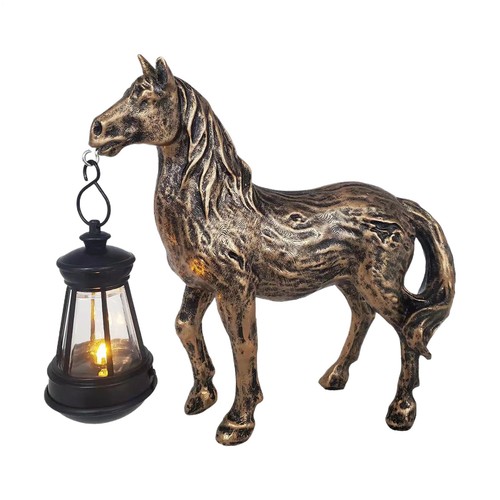 Garden ornament horse with - garden,